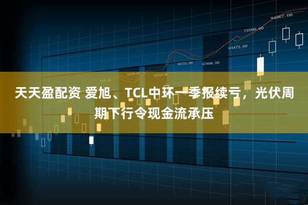 天天盈配资 爱旭、TCL中环一季报续亏，光伏周期下行令现金流承压